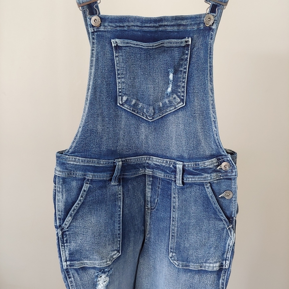 Jeaniologie Denim Overalls Skinny Fit Size 6 - Picture 5 of 16